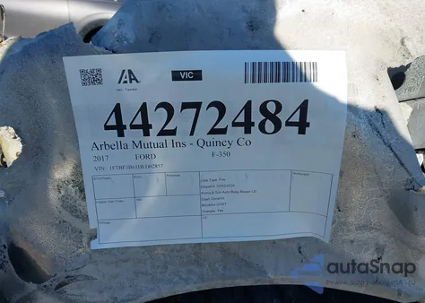 2017 Ford F-350 Xl из США, поврежденный, VIN 1FTBF3B61HED02857